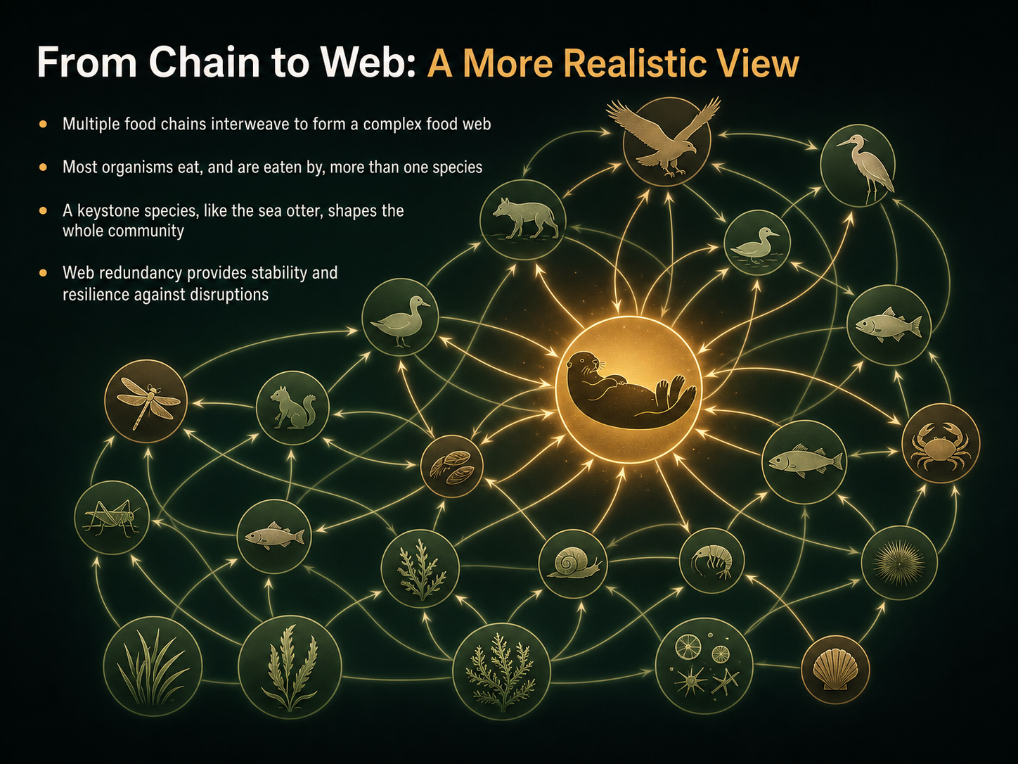 From Chain to Web: A More Realistic View