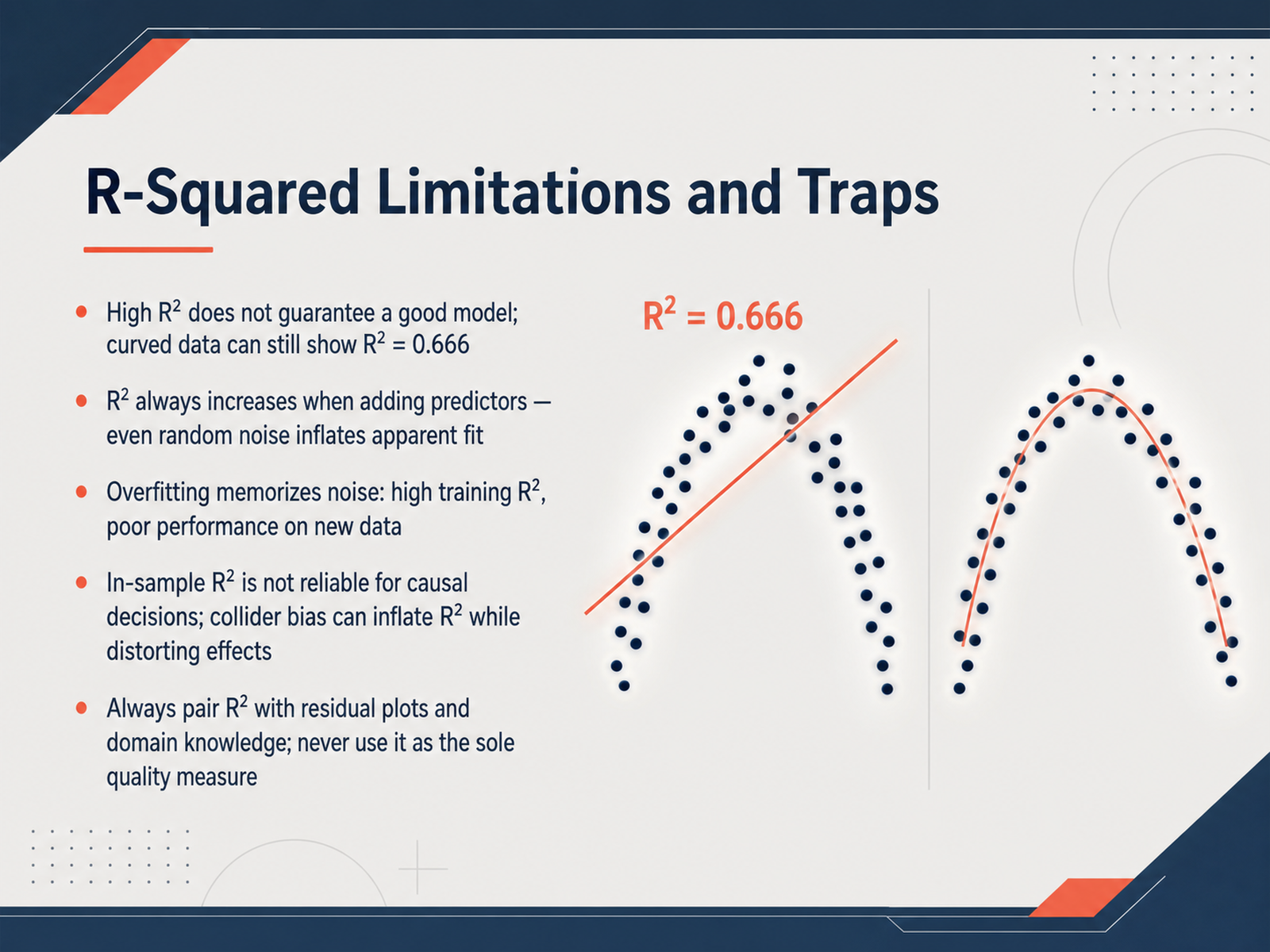 R-Squared Limitations and Traps