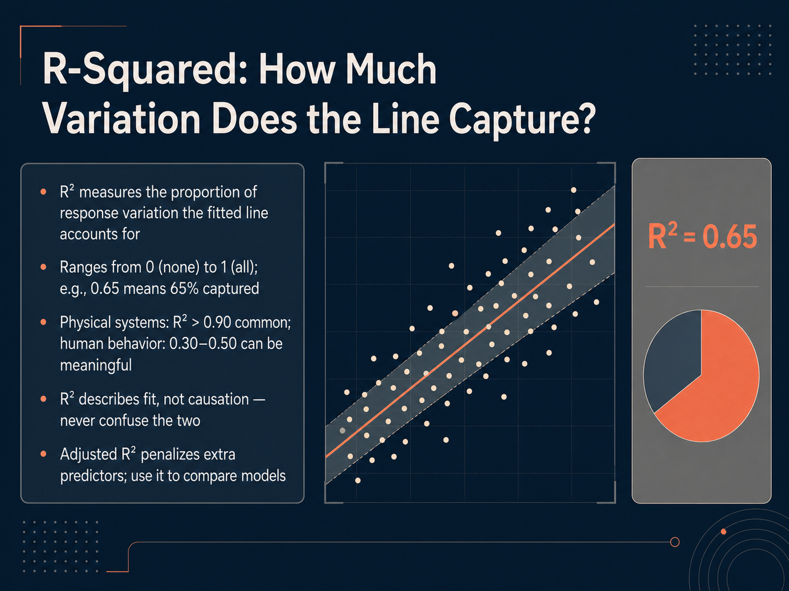 R-Squared: How Much Variation Does the Line Capture?