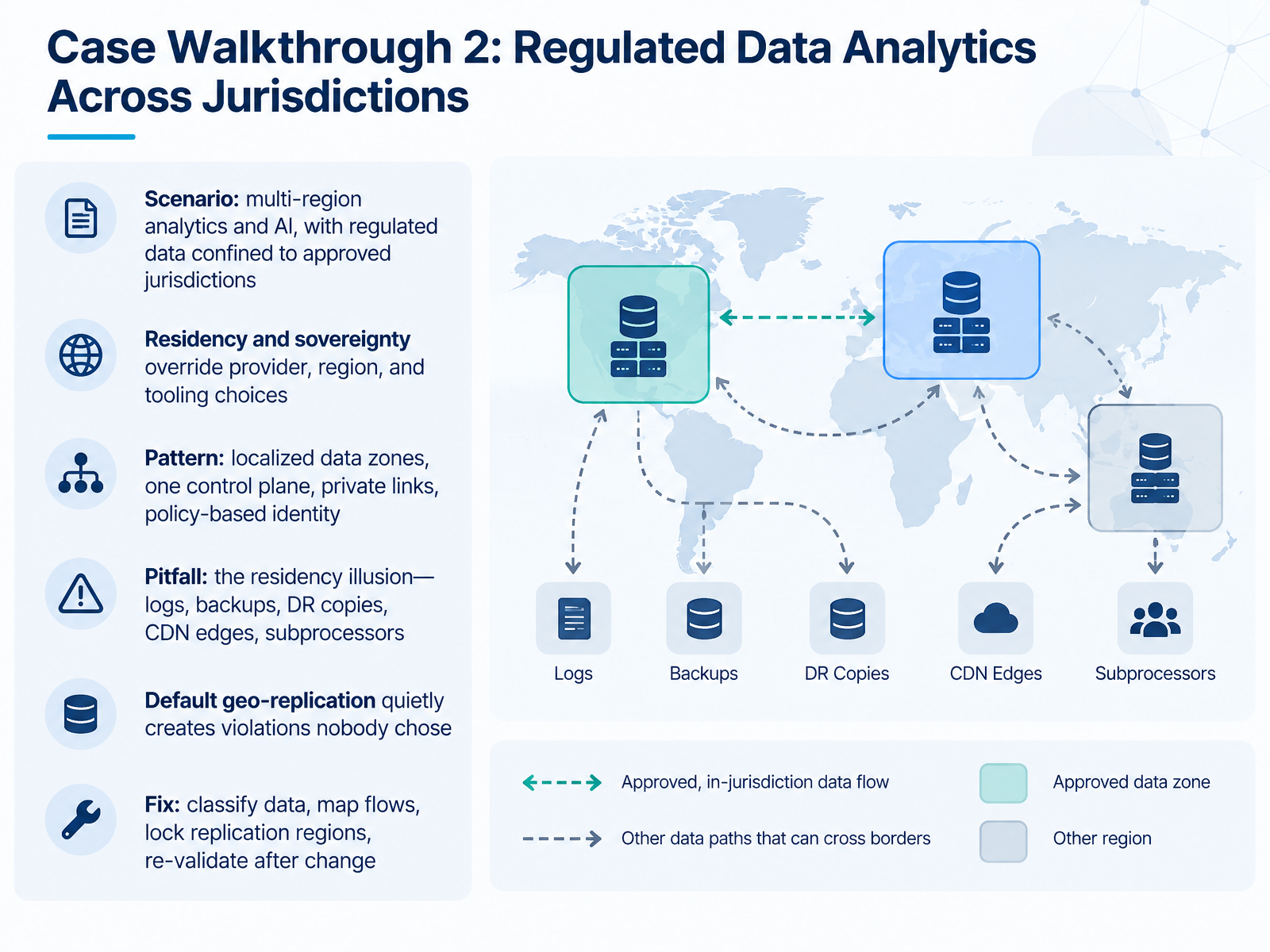 Case Walkthrough 2: Regulated Data Analytics Across Jurisdictions