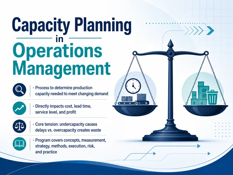 Capacity Planning in Operations — digital-human course
