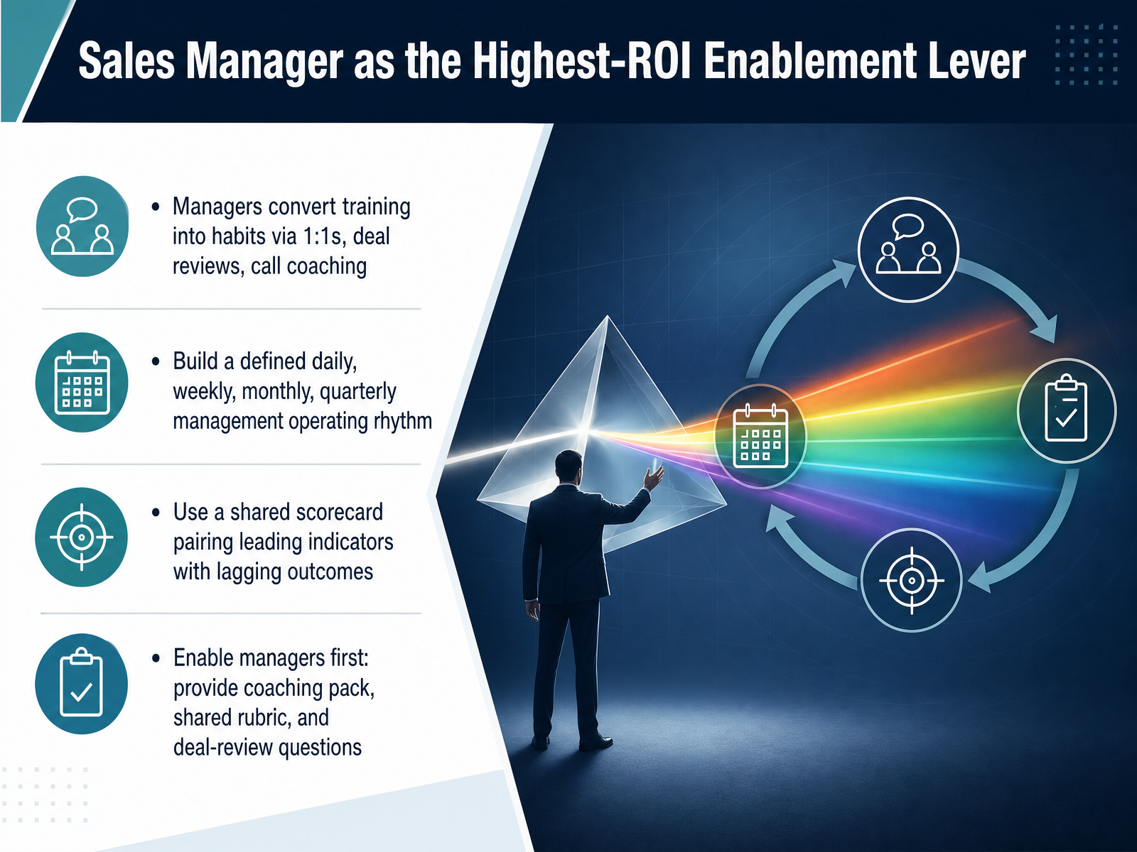 Sales Manager as the Highest-ROI Enablement Lever