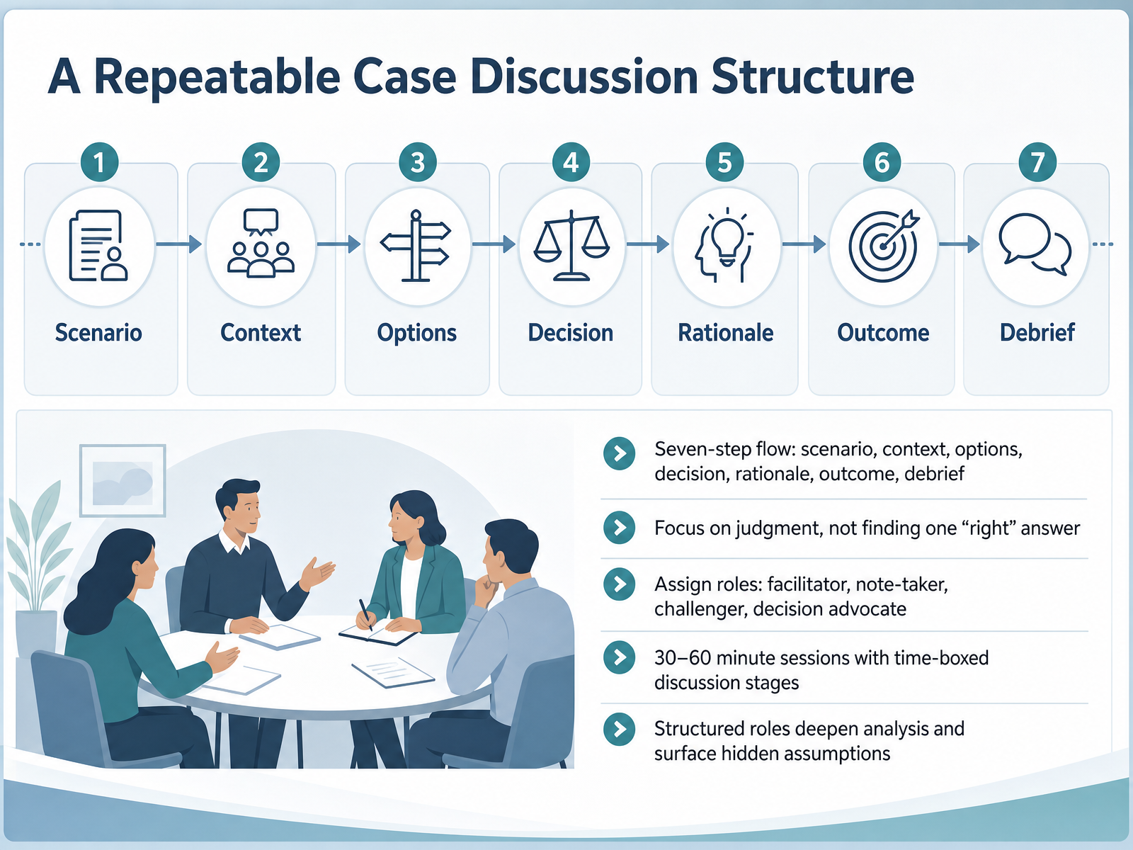 A Repeatable Case Discussion Structure