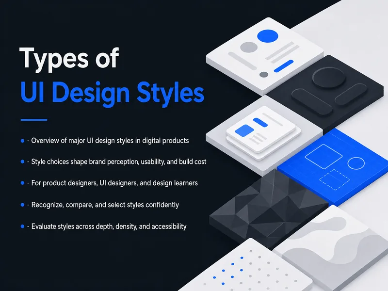 UI Design Styles Overview — digital-human course