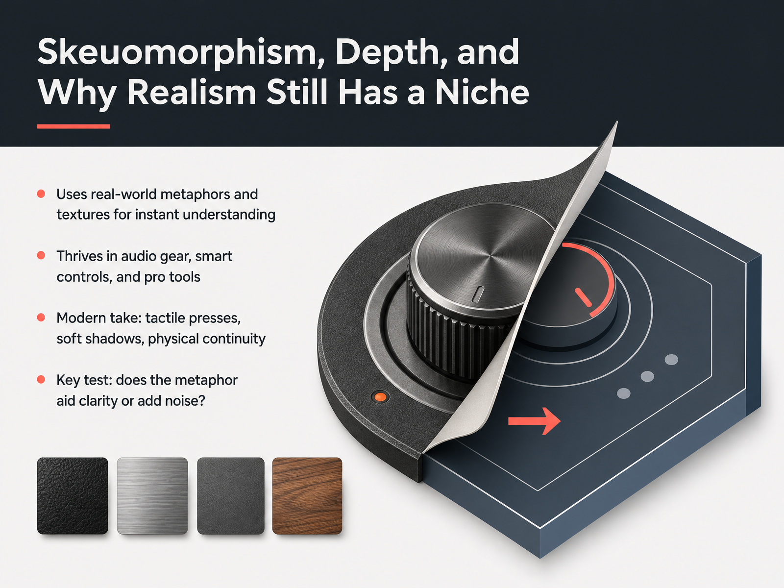 Skeuomorphism, Depth, and Why Realism Still Has a Niche