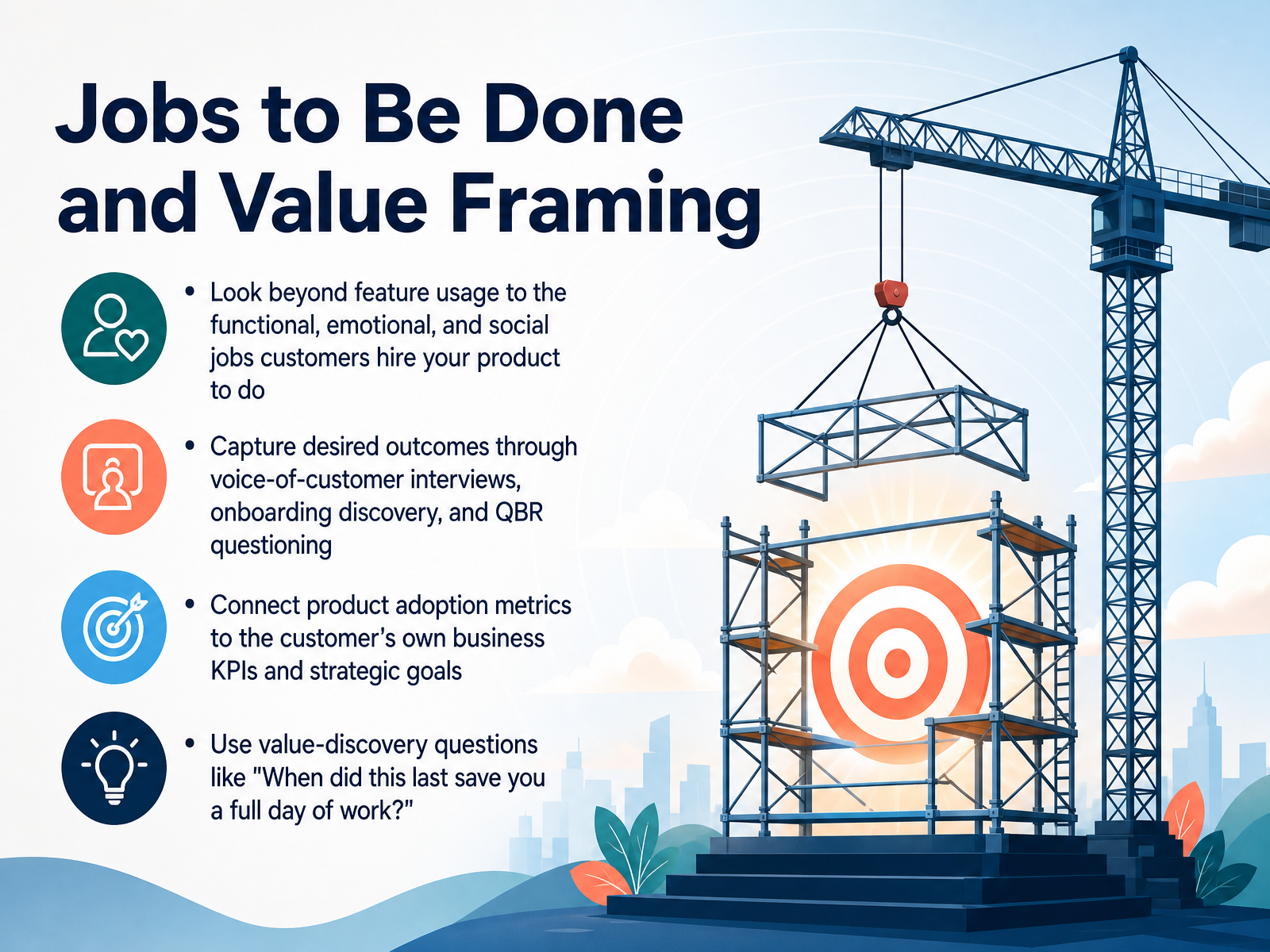 Jobs to Be Done and Value Framing