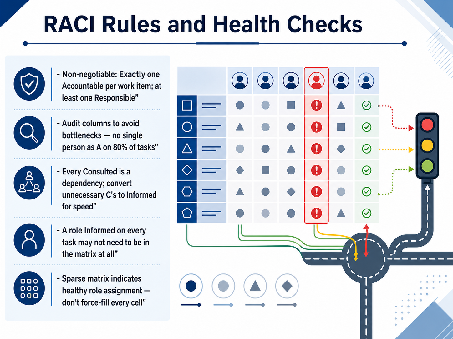 RACI Rules and Health Checks