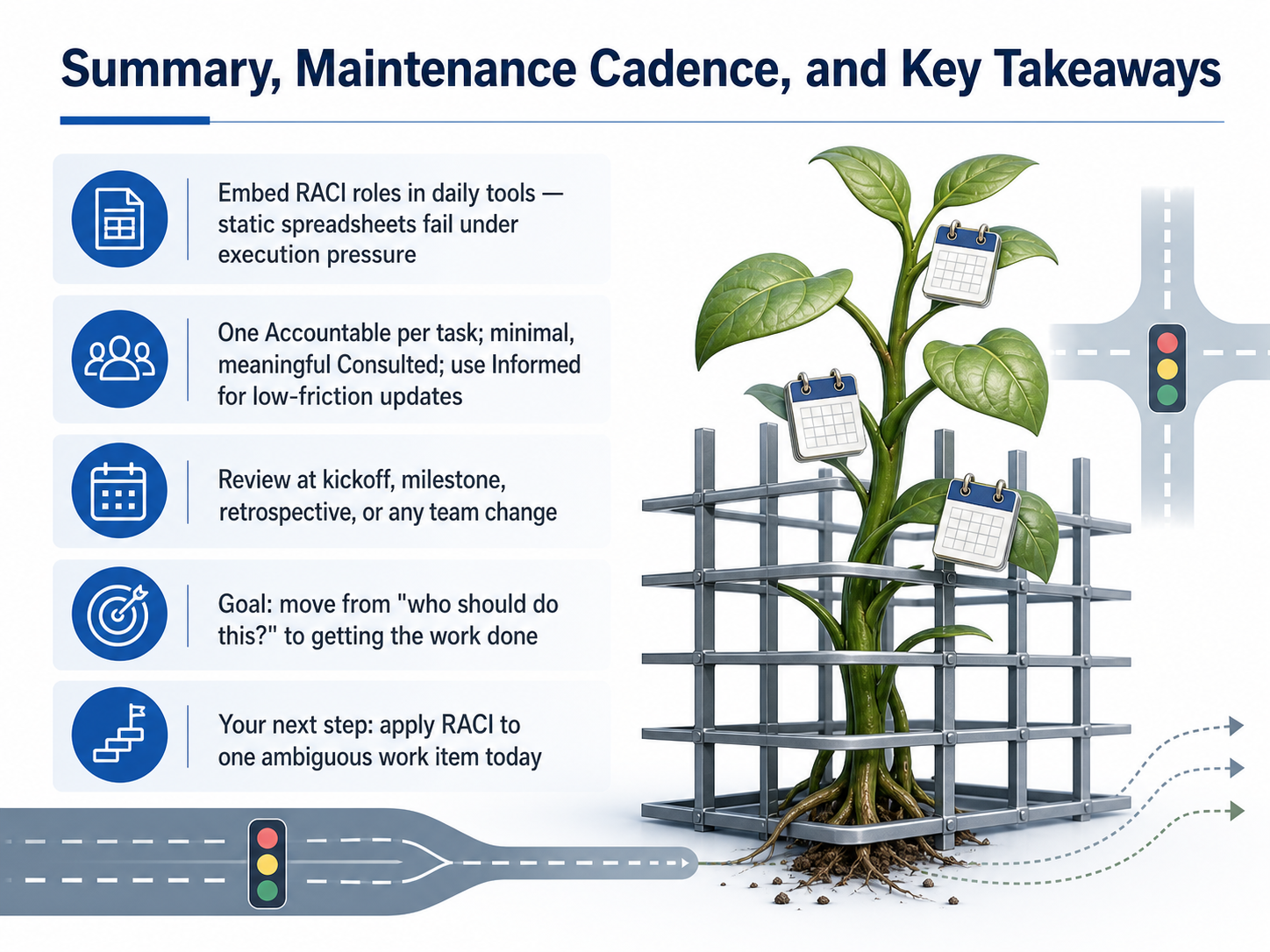 Summary, Maintenance Cadence, and Key Takeaways