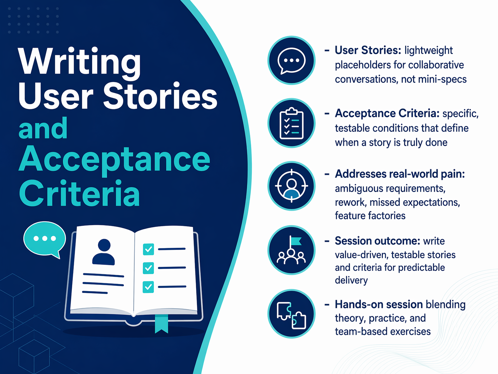 User Stories & Acceptance Criteria