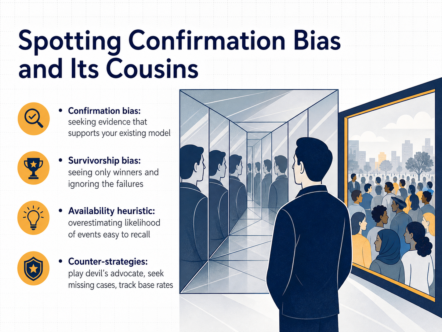 Spotting Confirmation Bias and Its Cousins