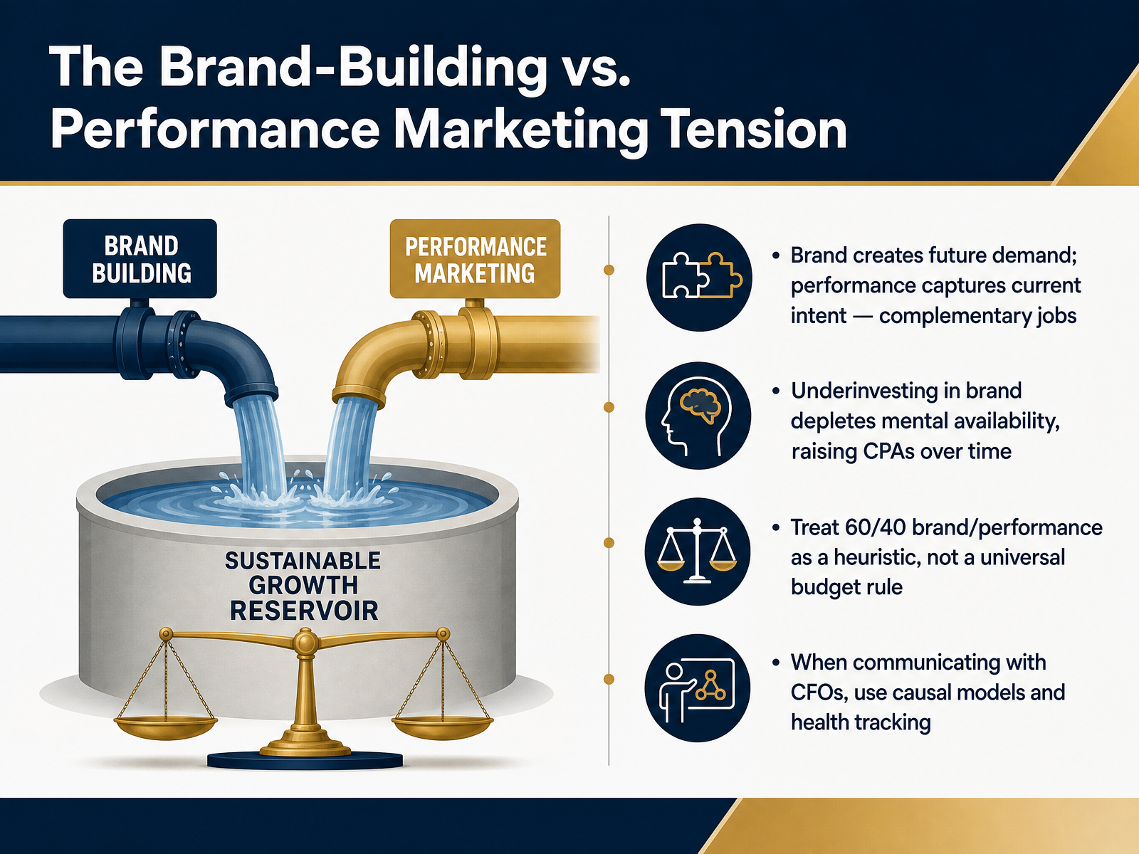 The Brand-Building vs. Performance Marketing Tension