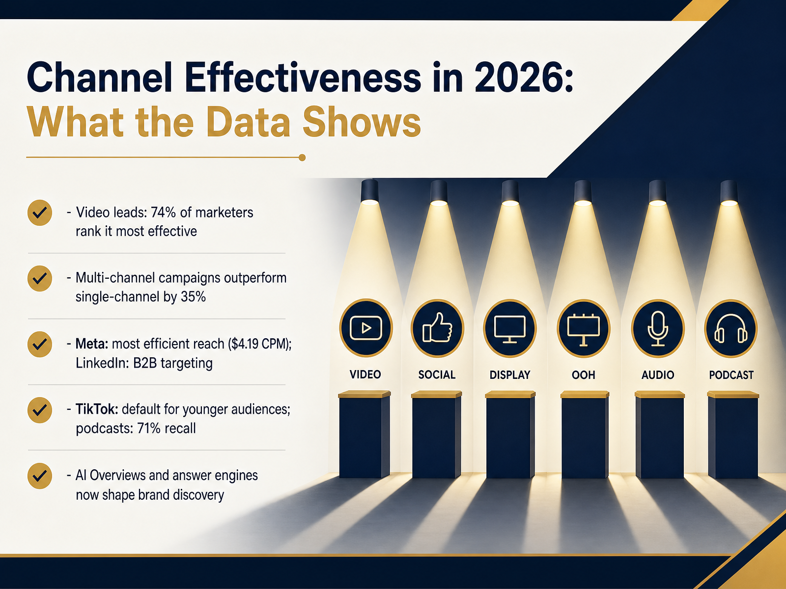 Channel Effectiveness in 2026: What the Data Shows