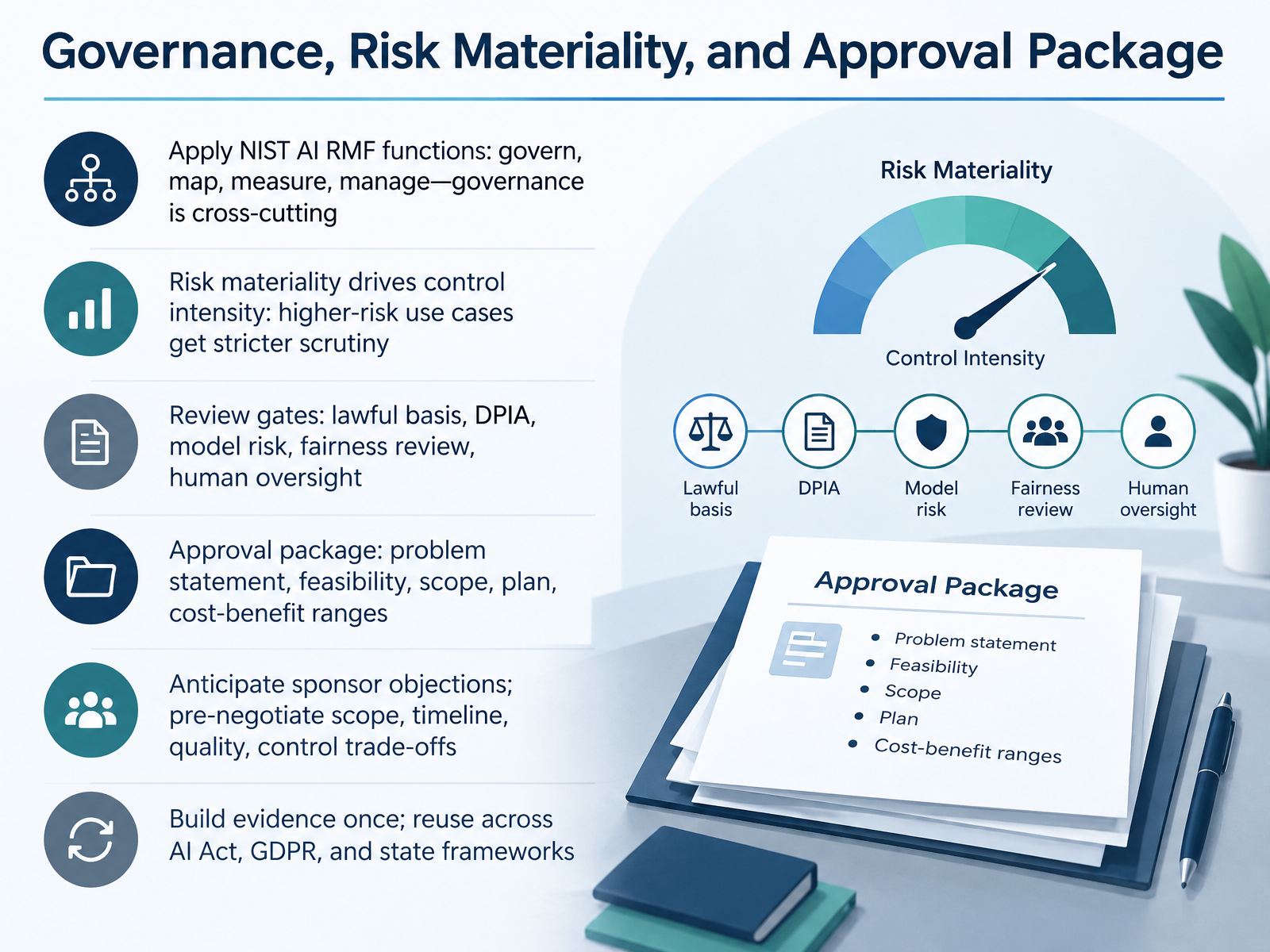 Governance, Risk Materiality, and Approval Package