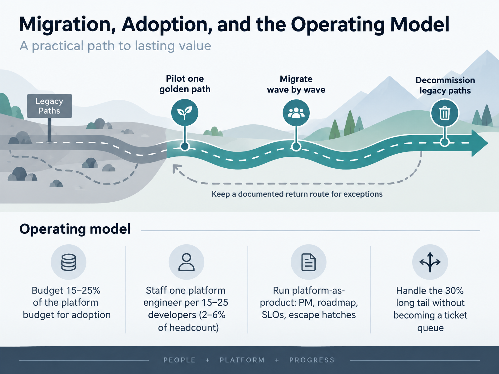 Migration, Adoption, and the Operating Model