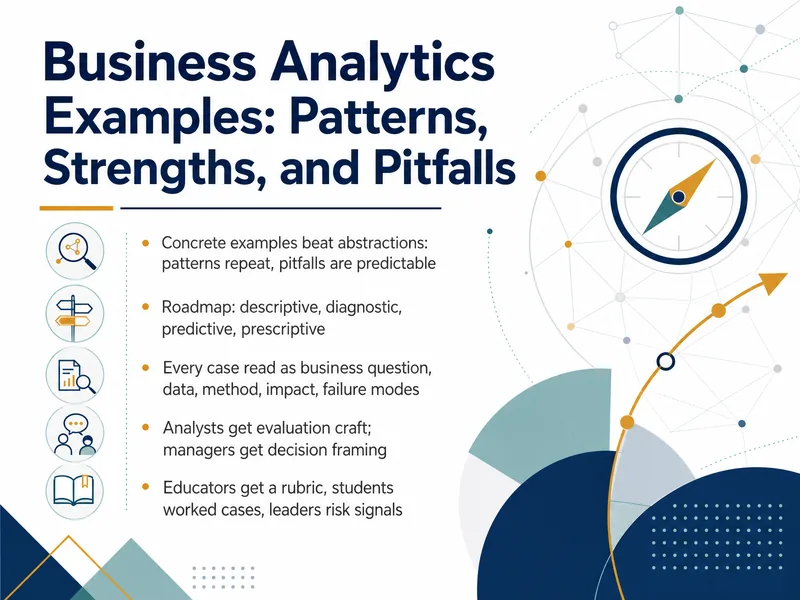 Business Analytics Examples: Patterns and Pitfalls — digital-human course