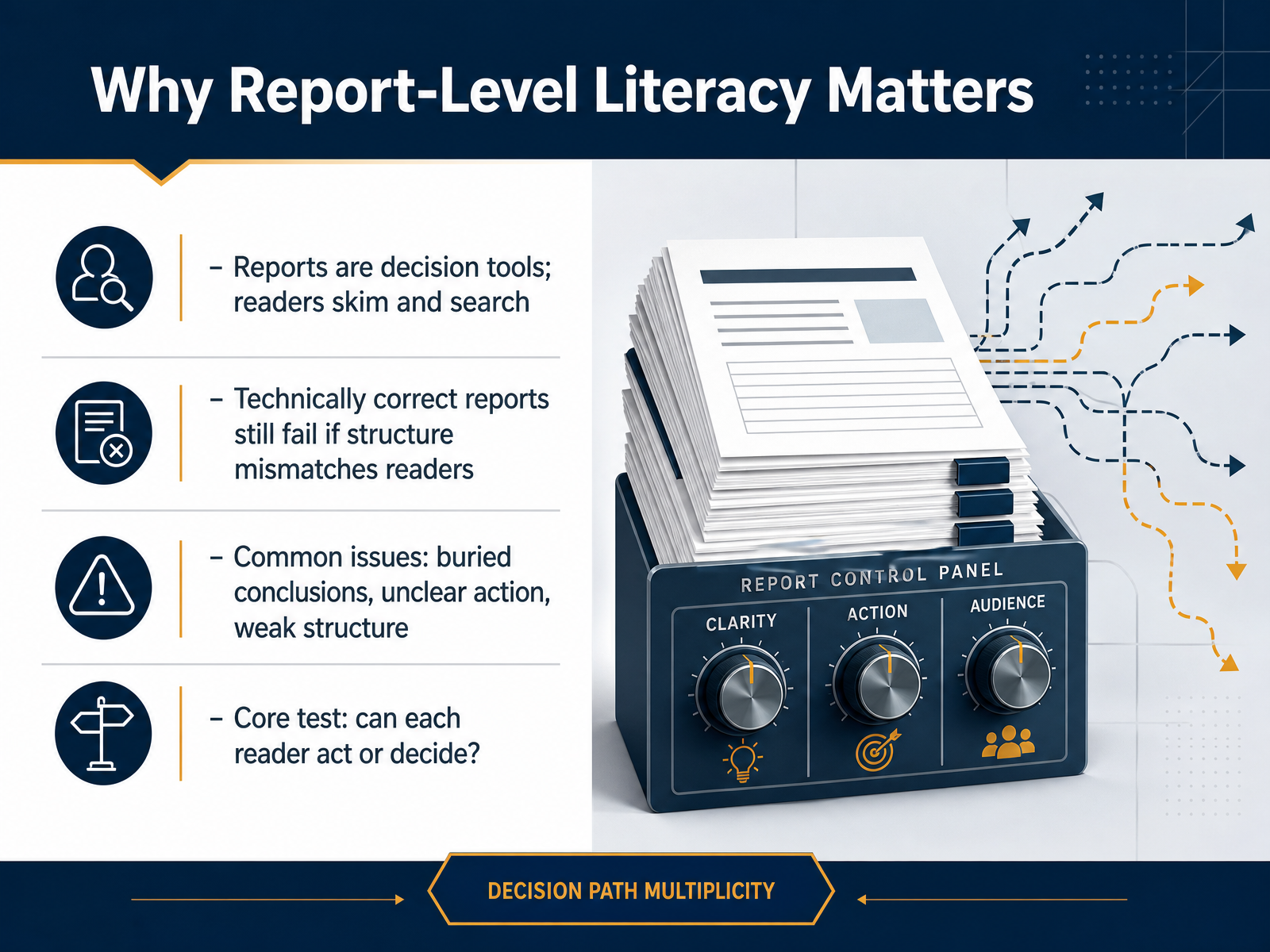 Why Report-Level Literacy Matters