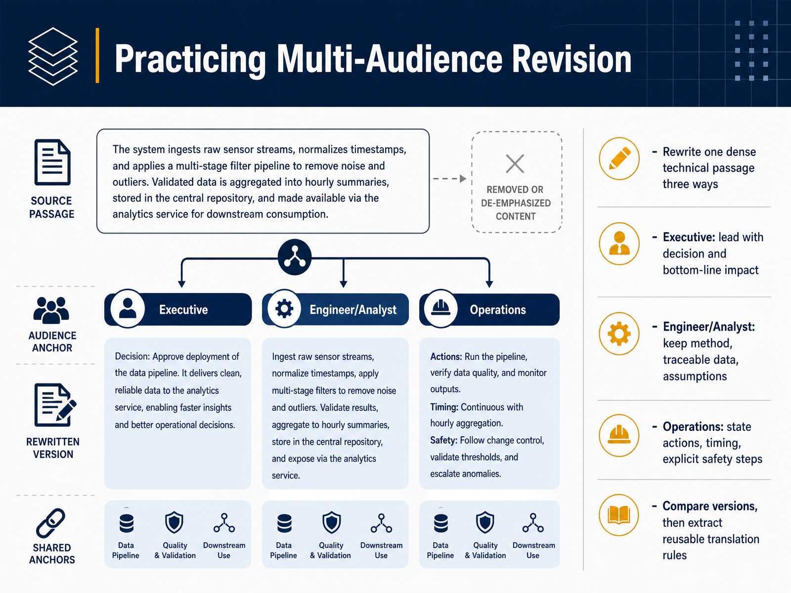 Practicing Multi-Audience Revision
