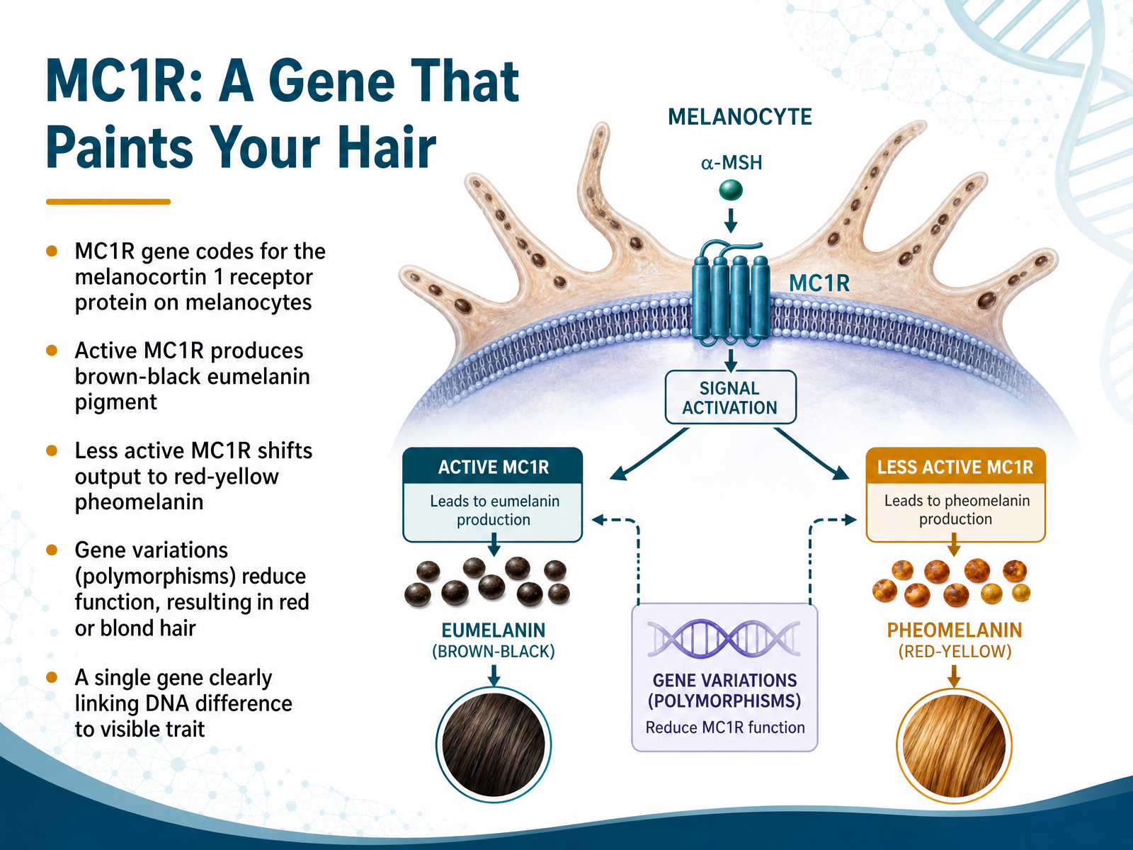 MC1R: A Gene That Paints Your Hair