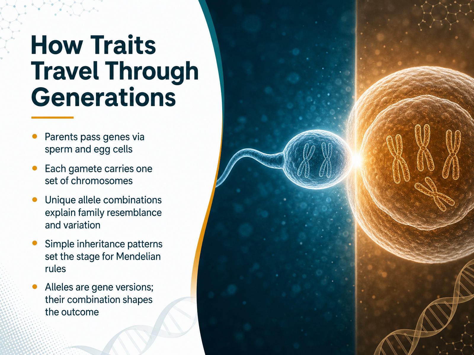 How Traits Travel Through Generations
