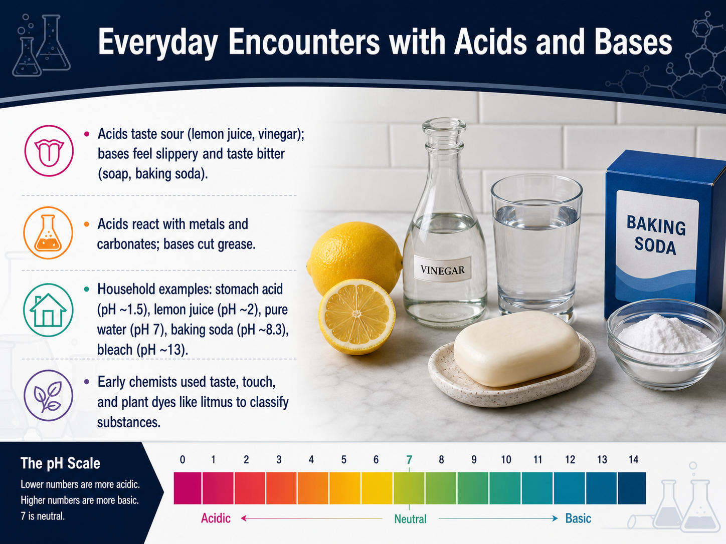 Everyday Encounters with Acids and Bases