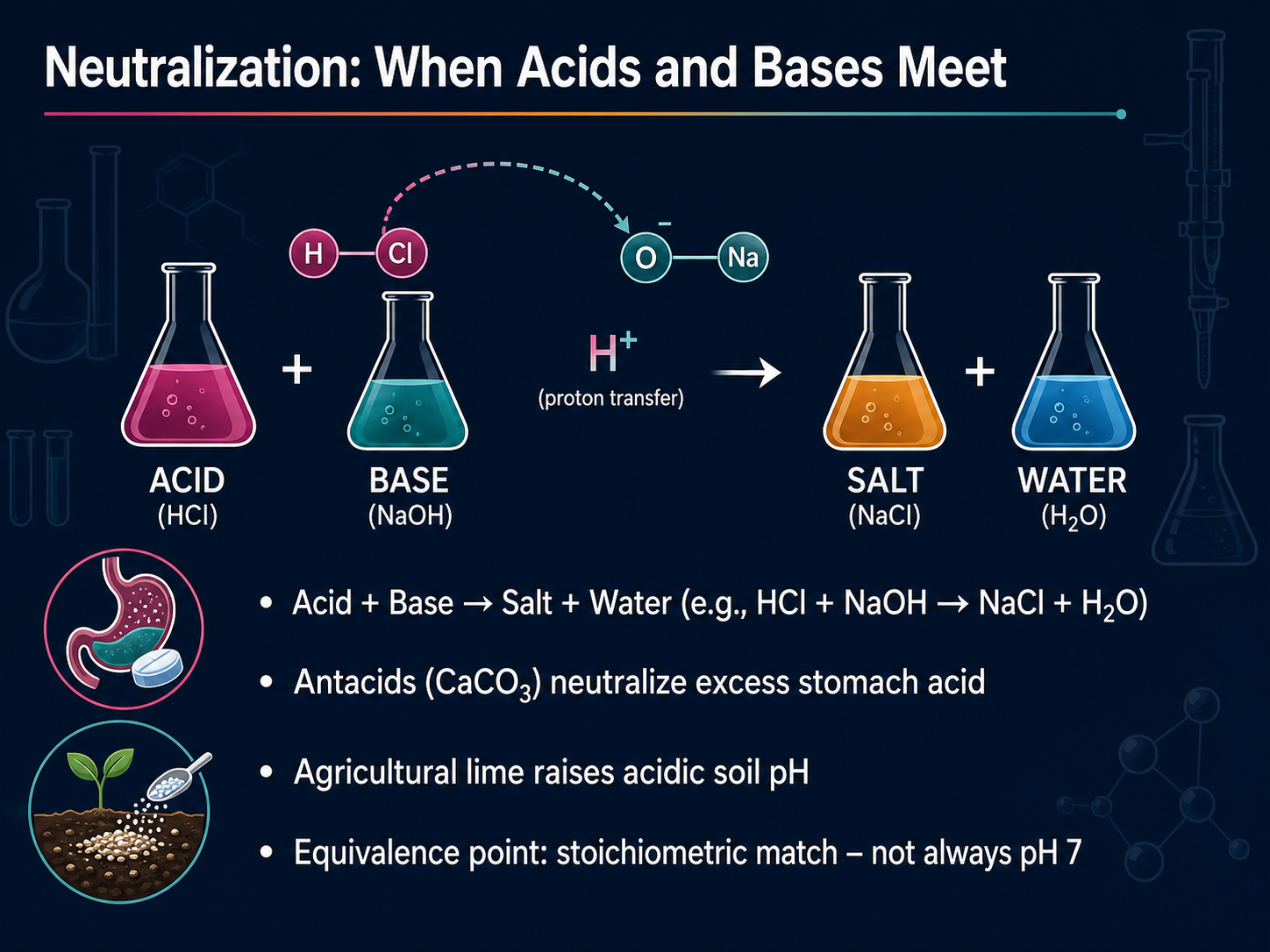 Neutralization: When Acids and Bases Meet