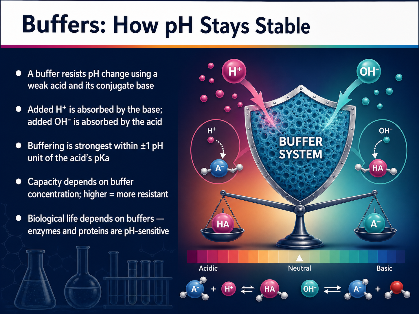 Buffers: How pH Stays Stable