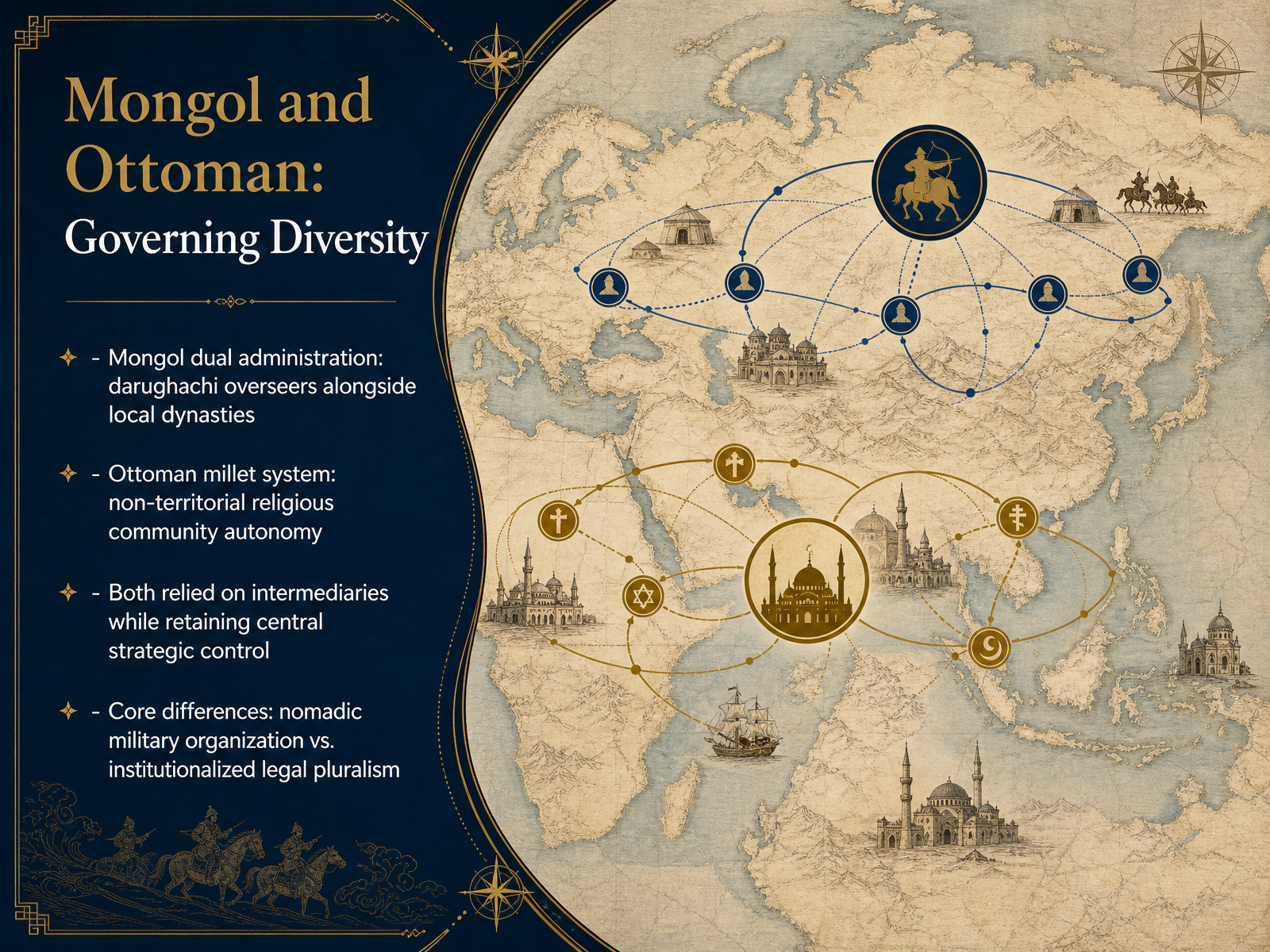 Mongol and Ottoman: Governing Diversity