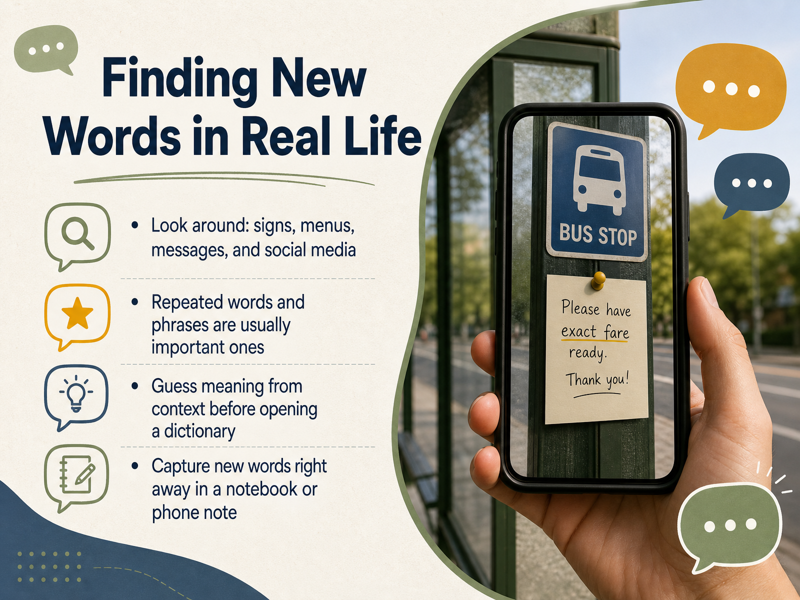 Finding New Words in Real Life