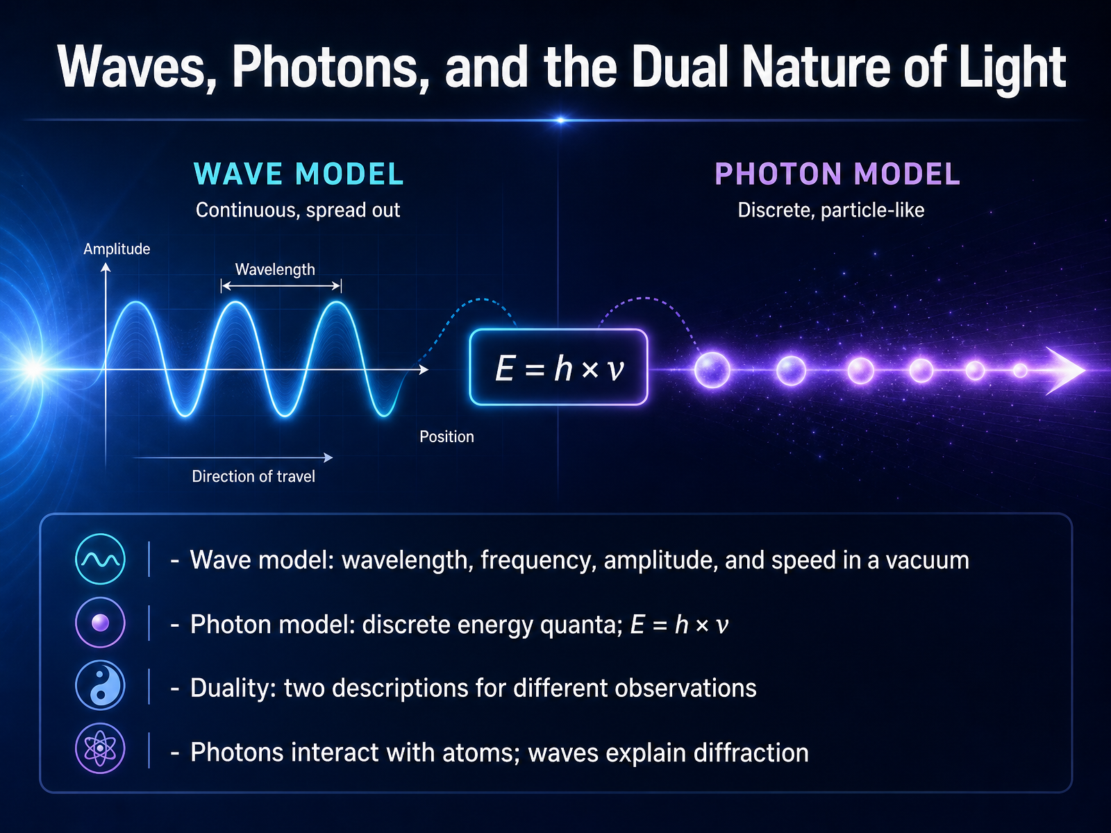Waves, Photons, and the Dual Nature of Light