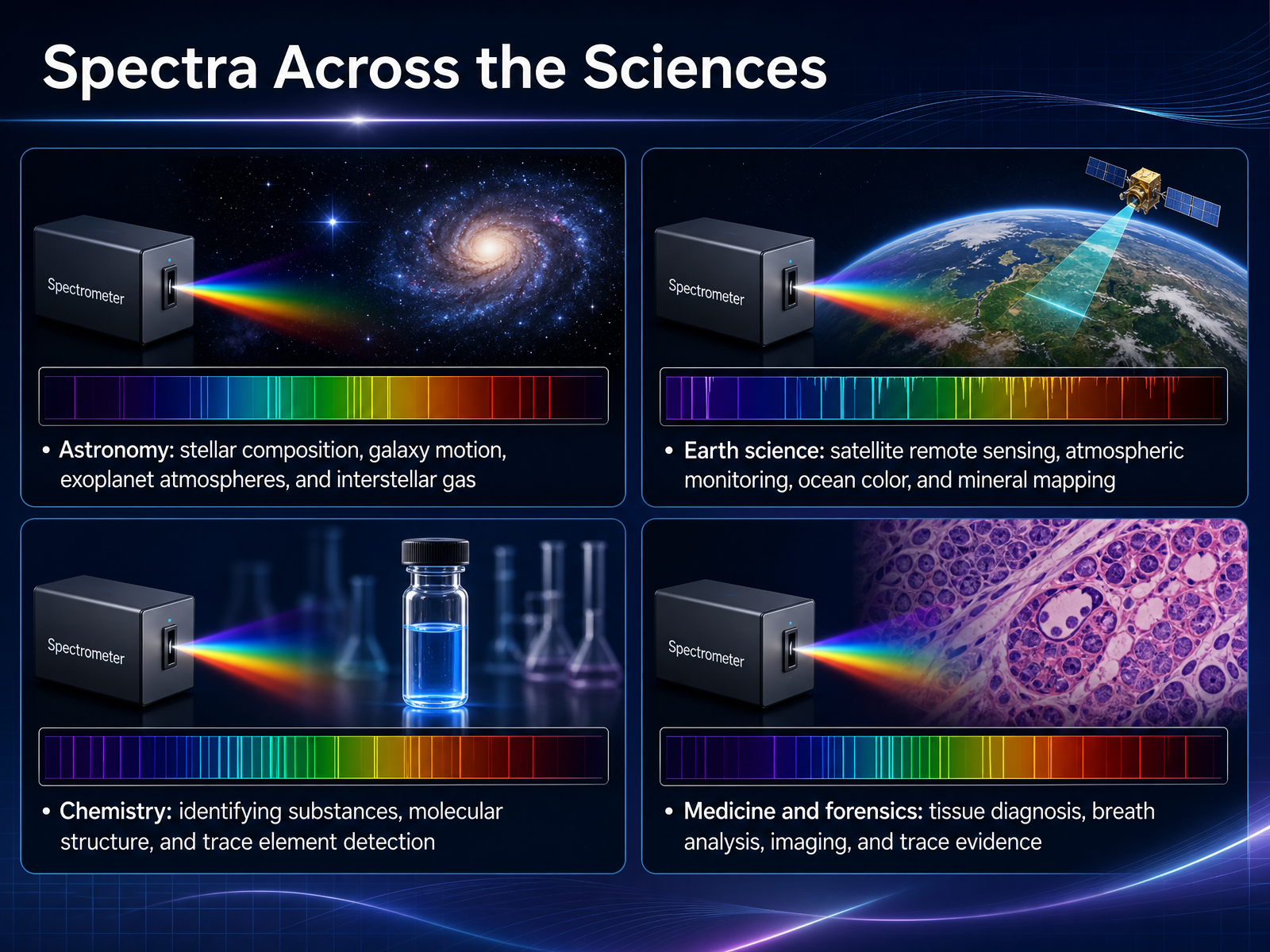 Spectra Across the Sciences
