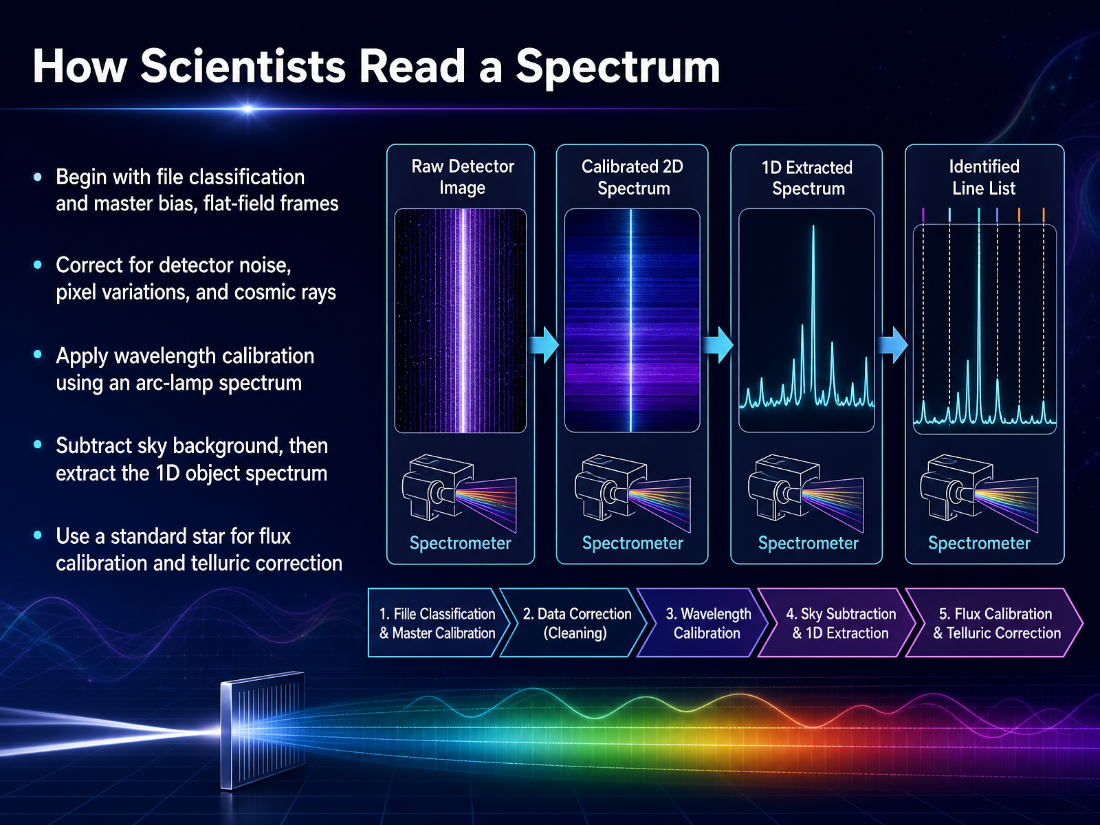 How Scientists Read a Spectrum