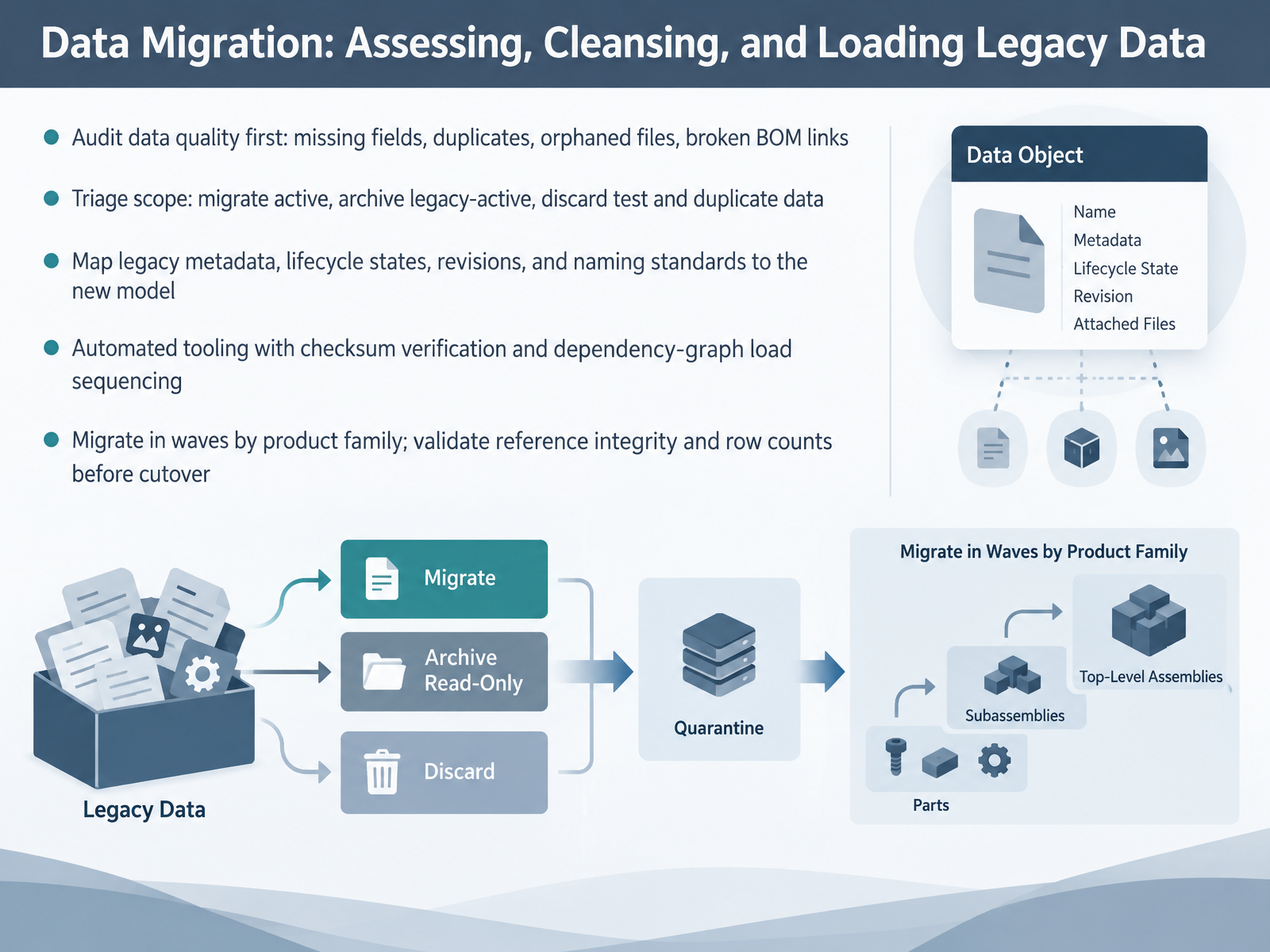 Data Migration: Assessing, Cleansing, and Loading Legacy Data