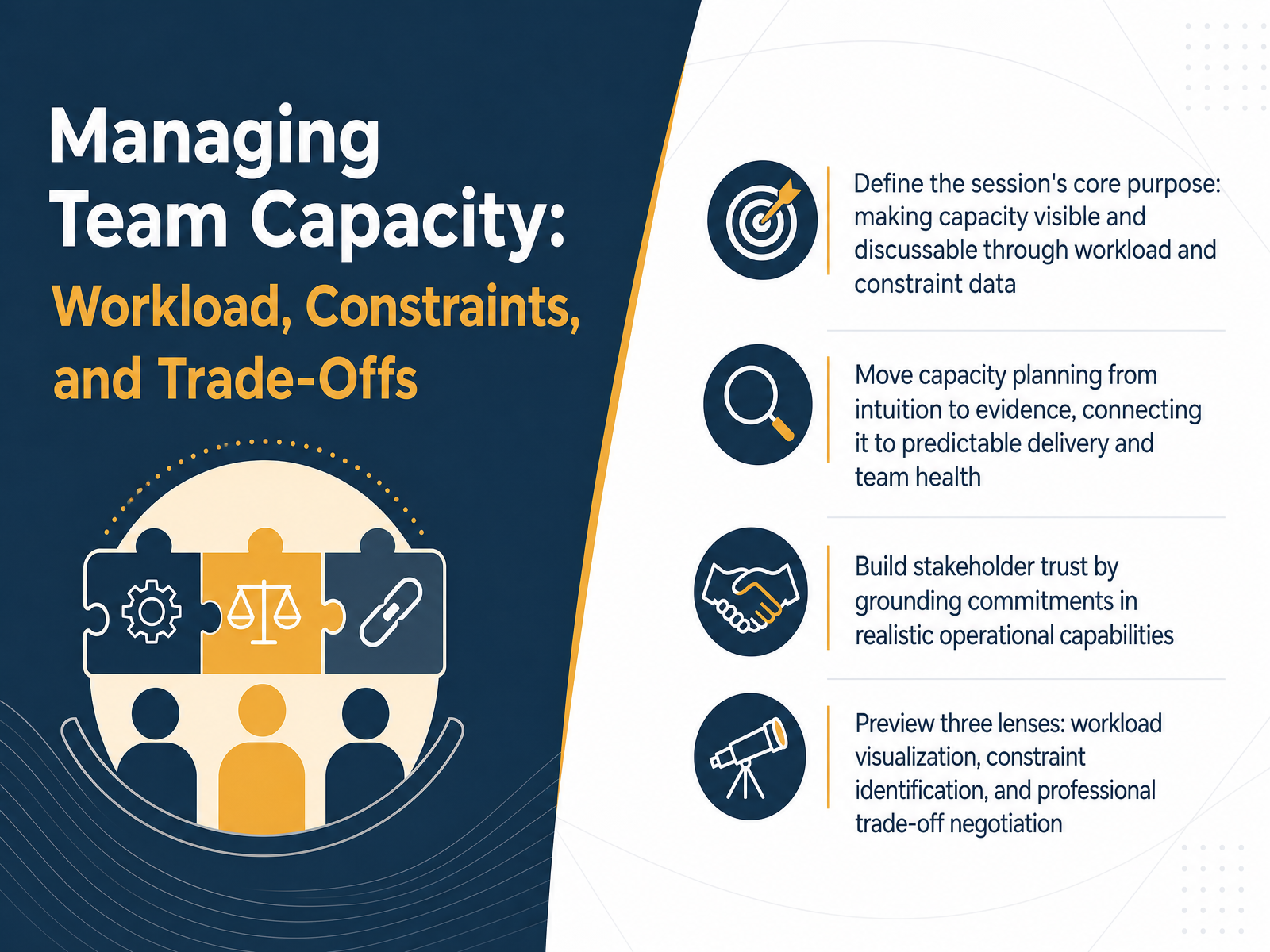 Managing Team Capacity and Workload Trade-Offs