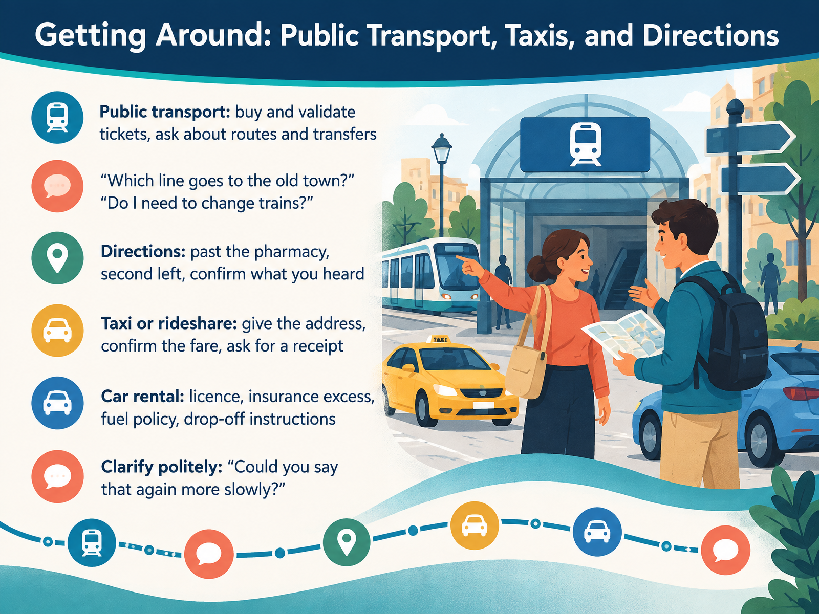 Getting Around: Public Transport, Taxis, and Directions