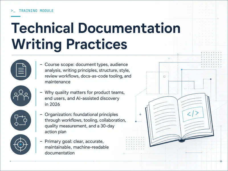 Technical Documentation Writing Practices — digital-human course