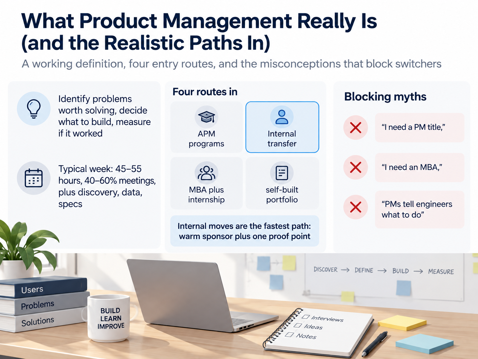 What Product Management Really Is (and the Realistic Paths In)