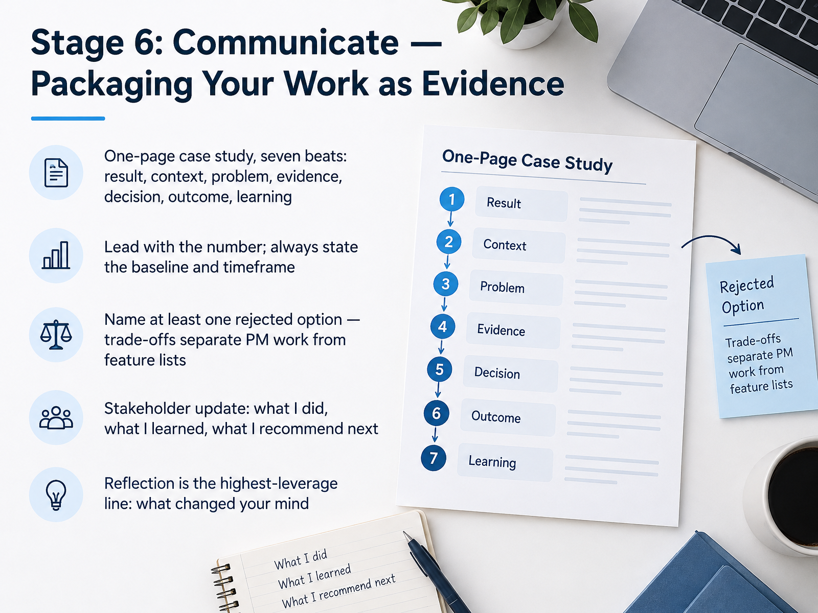 Stage 6: Communicate — Packaging Your Work as Evidence