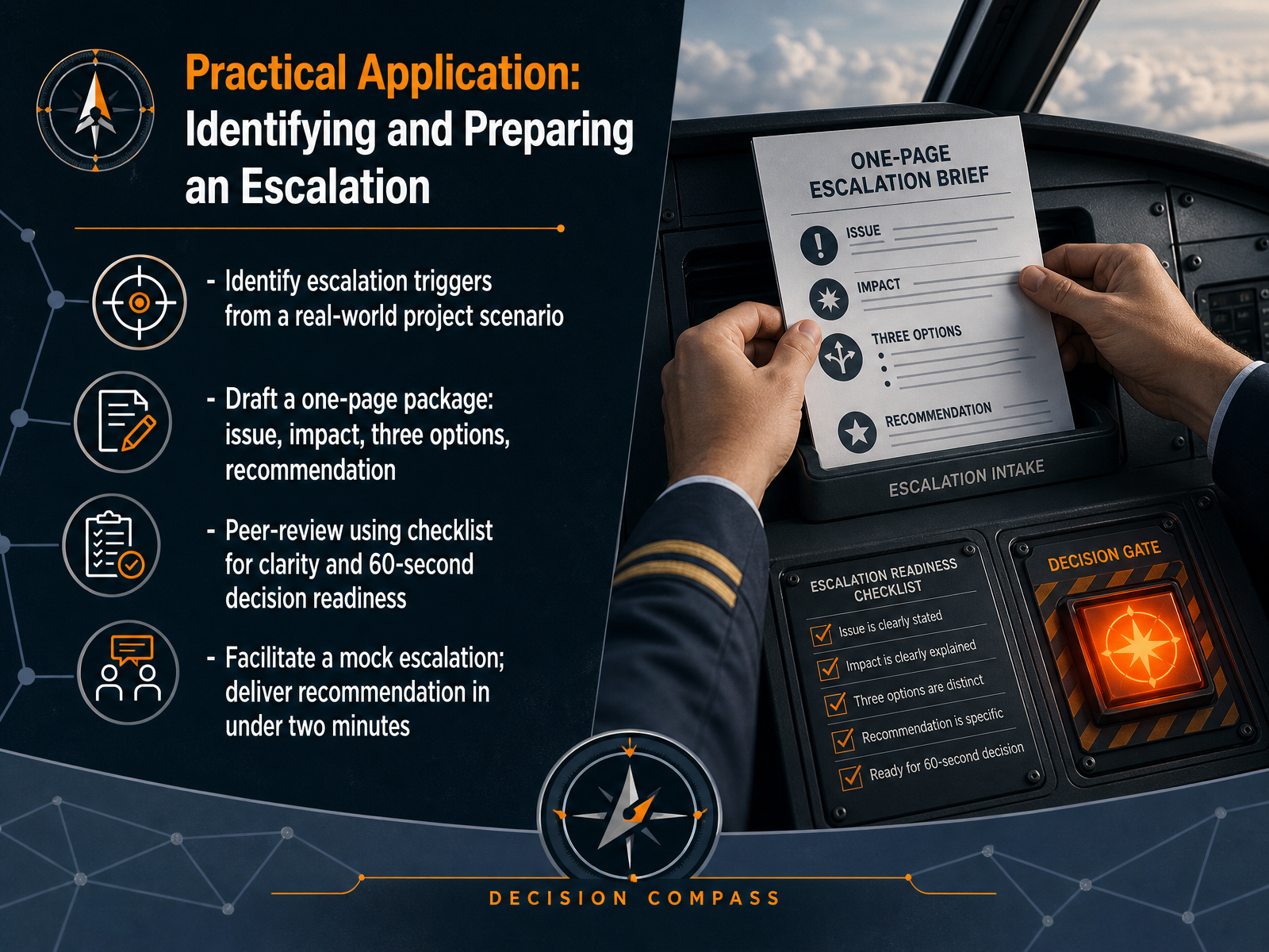 Practical Application: Identifying and Preparing an Escalation