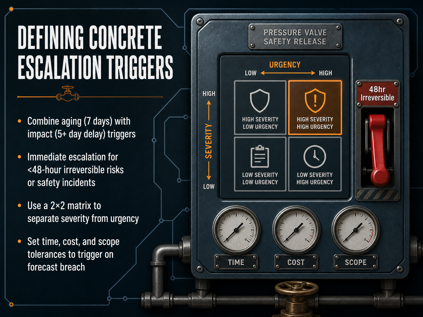 Defining Concrete Escalation Triggers