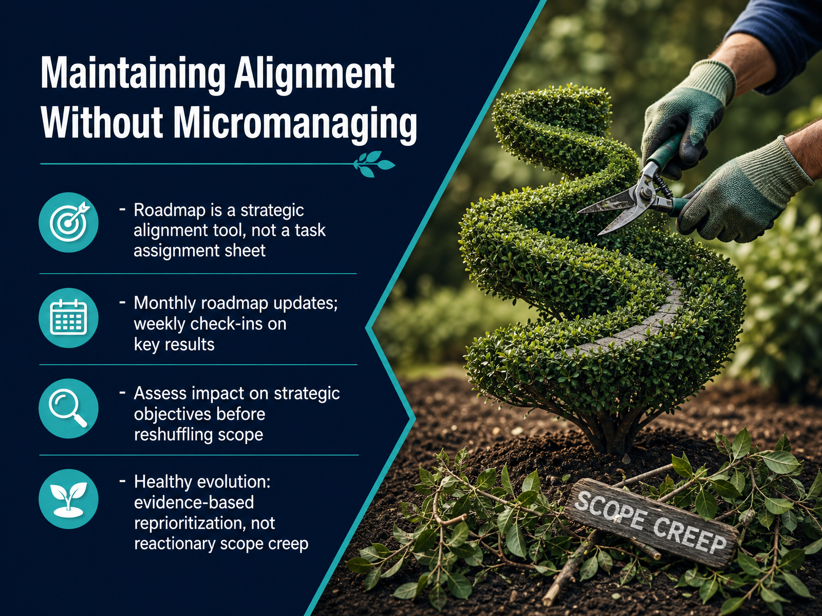 Maintaining Alignment Without Micromanaging