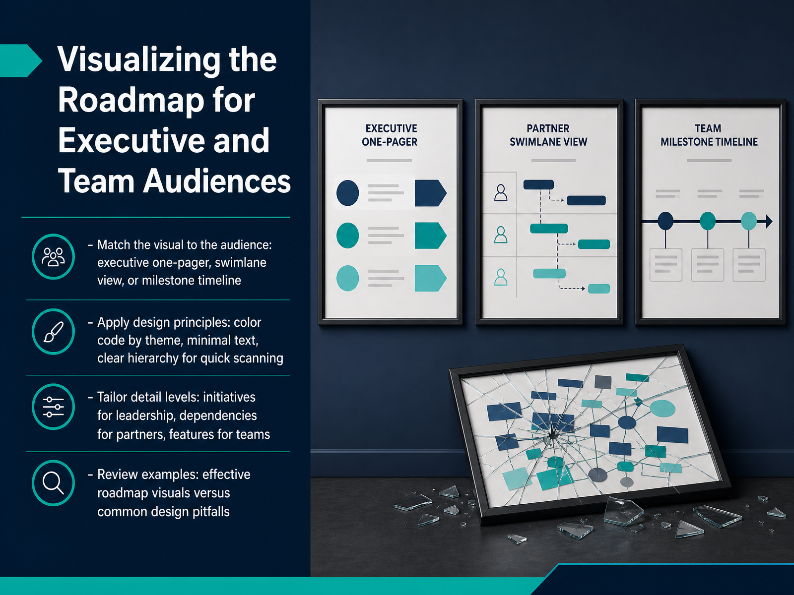 Visualizing the Roadmap for Executive and Team Audiences