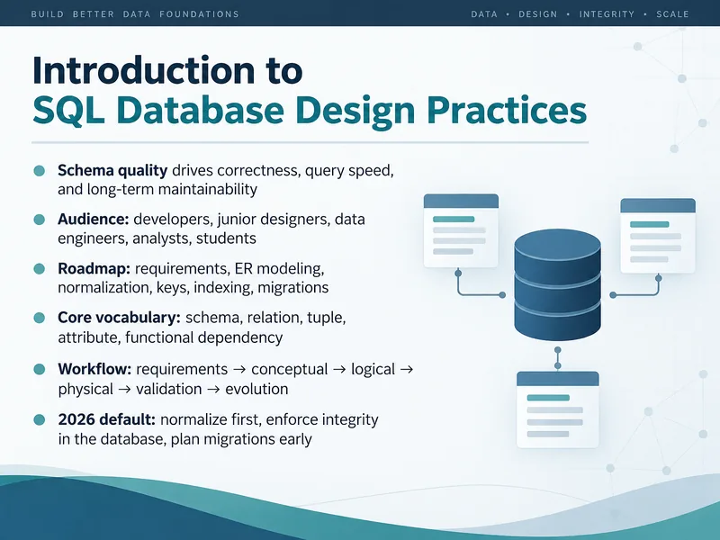 SQL Database Design Practices — digital-human course
