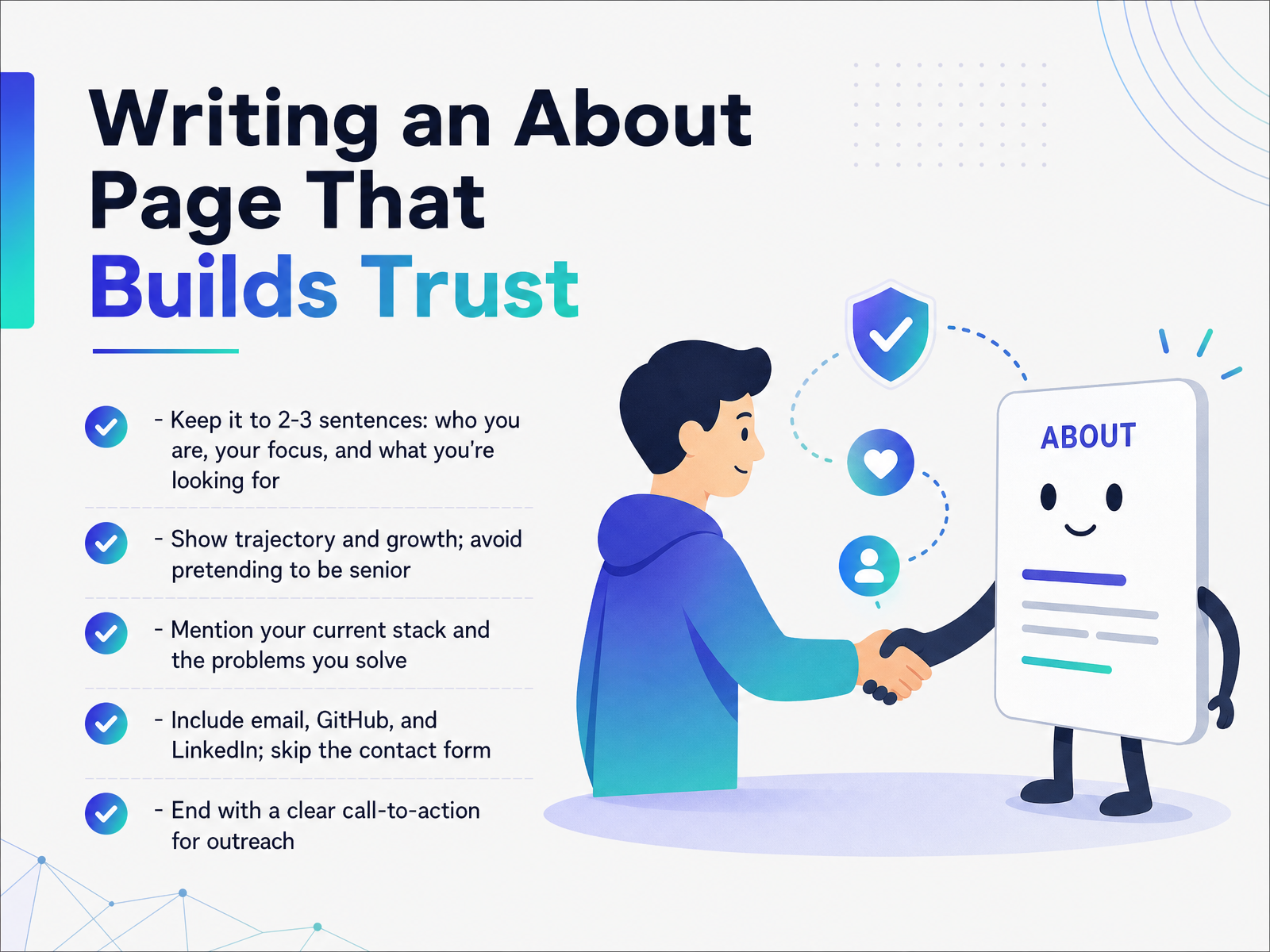 Writing an About Page That Builds Trust
