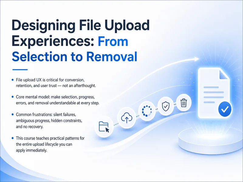 File Upload UX Design — digital-human course