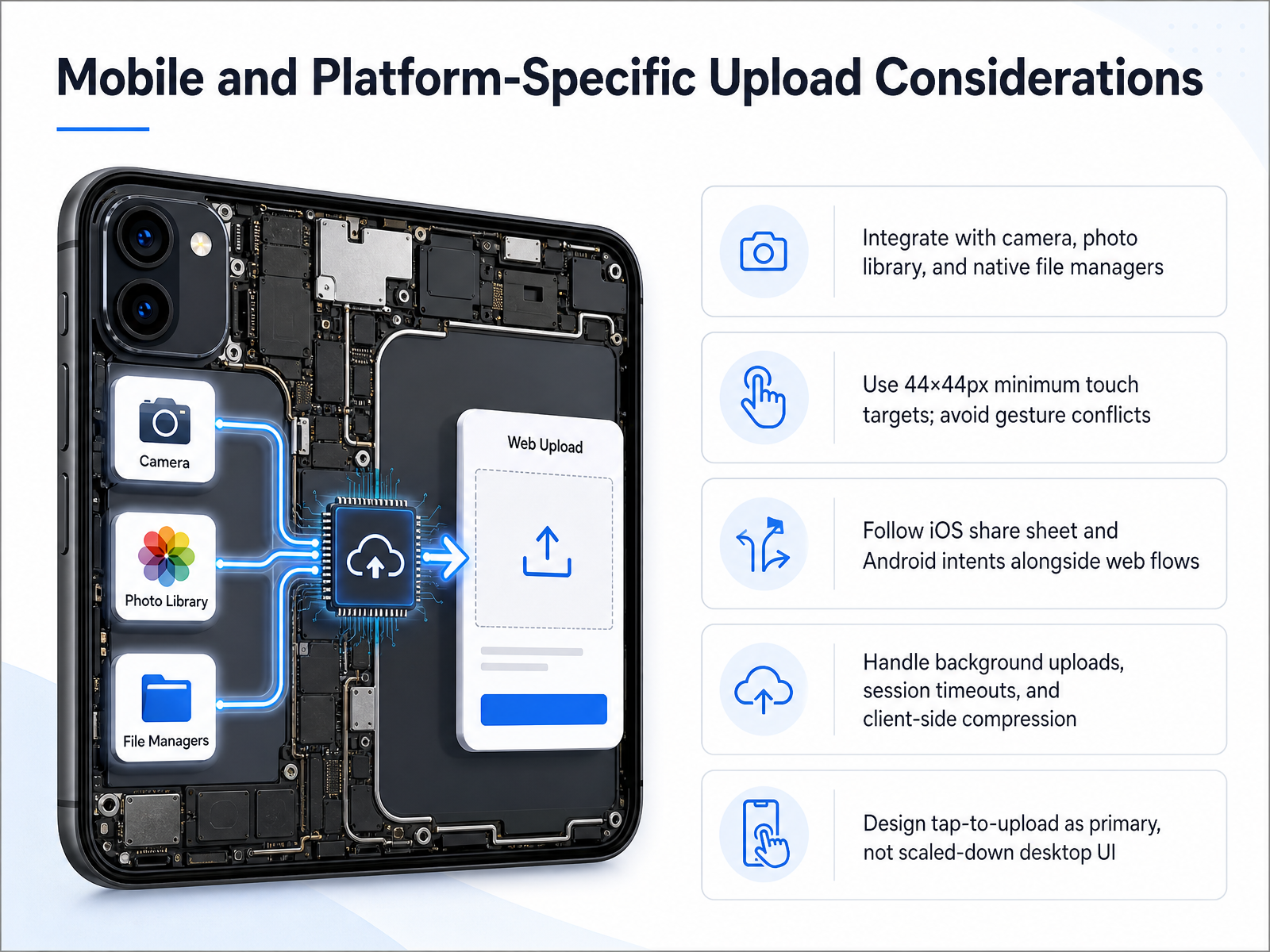 Mobile and Platform-Specific Upload Considerations