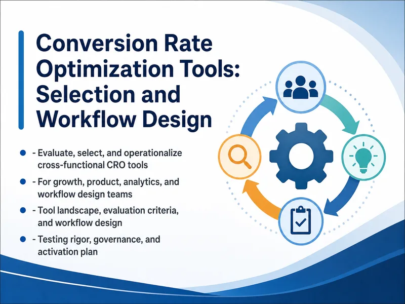 CRO Tools Selection and Workflow — digital-human course