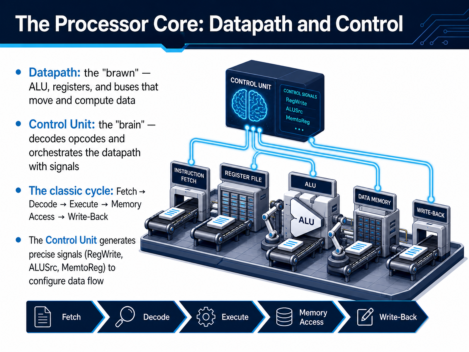 The Processor Core: Datapath and Control