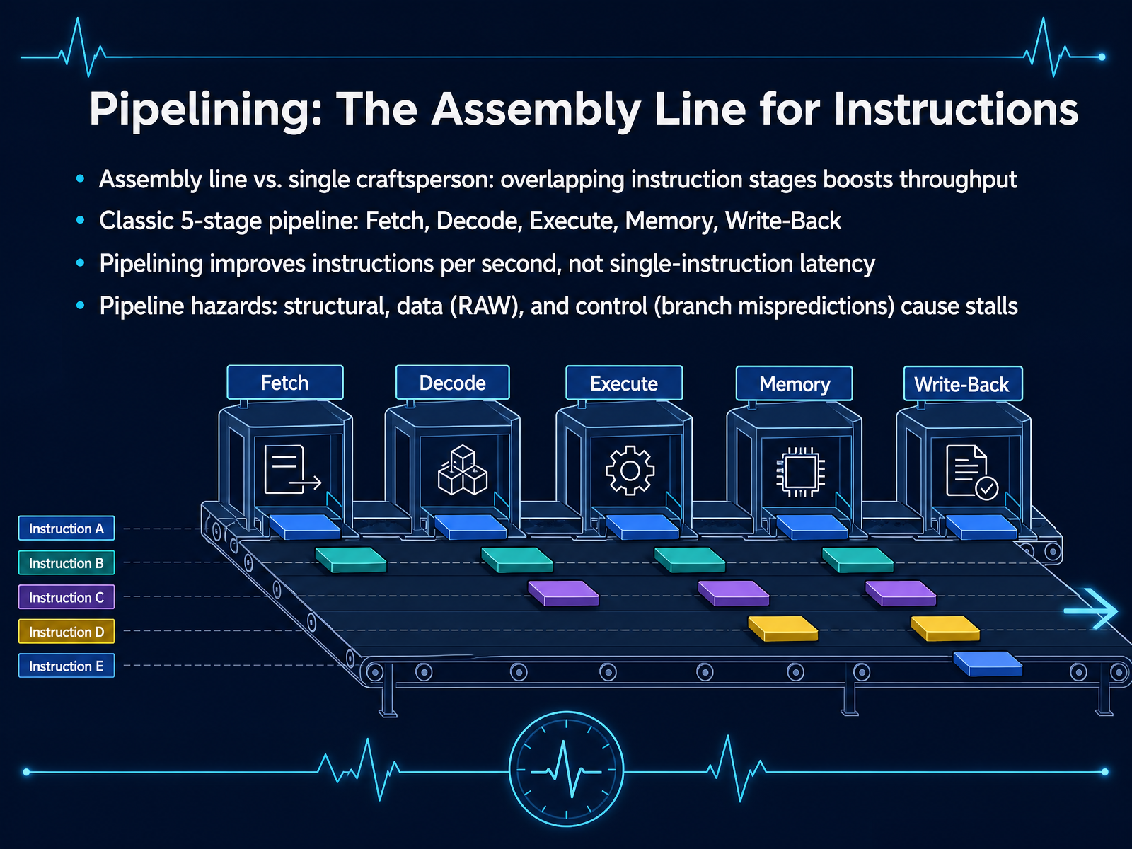 Pipelining: The Assembly Line for Instructions