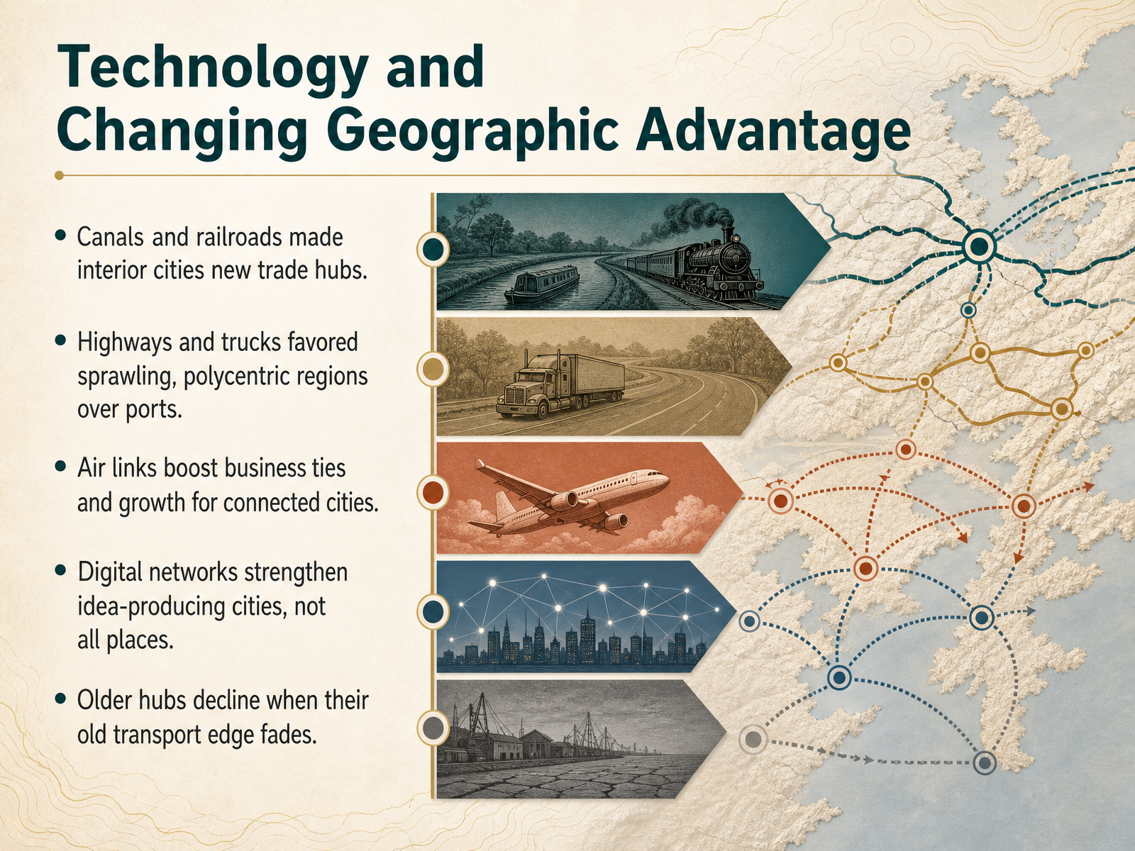 Technology and Changing Geographic Advantage