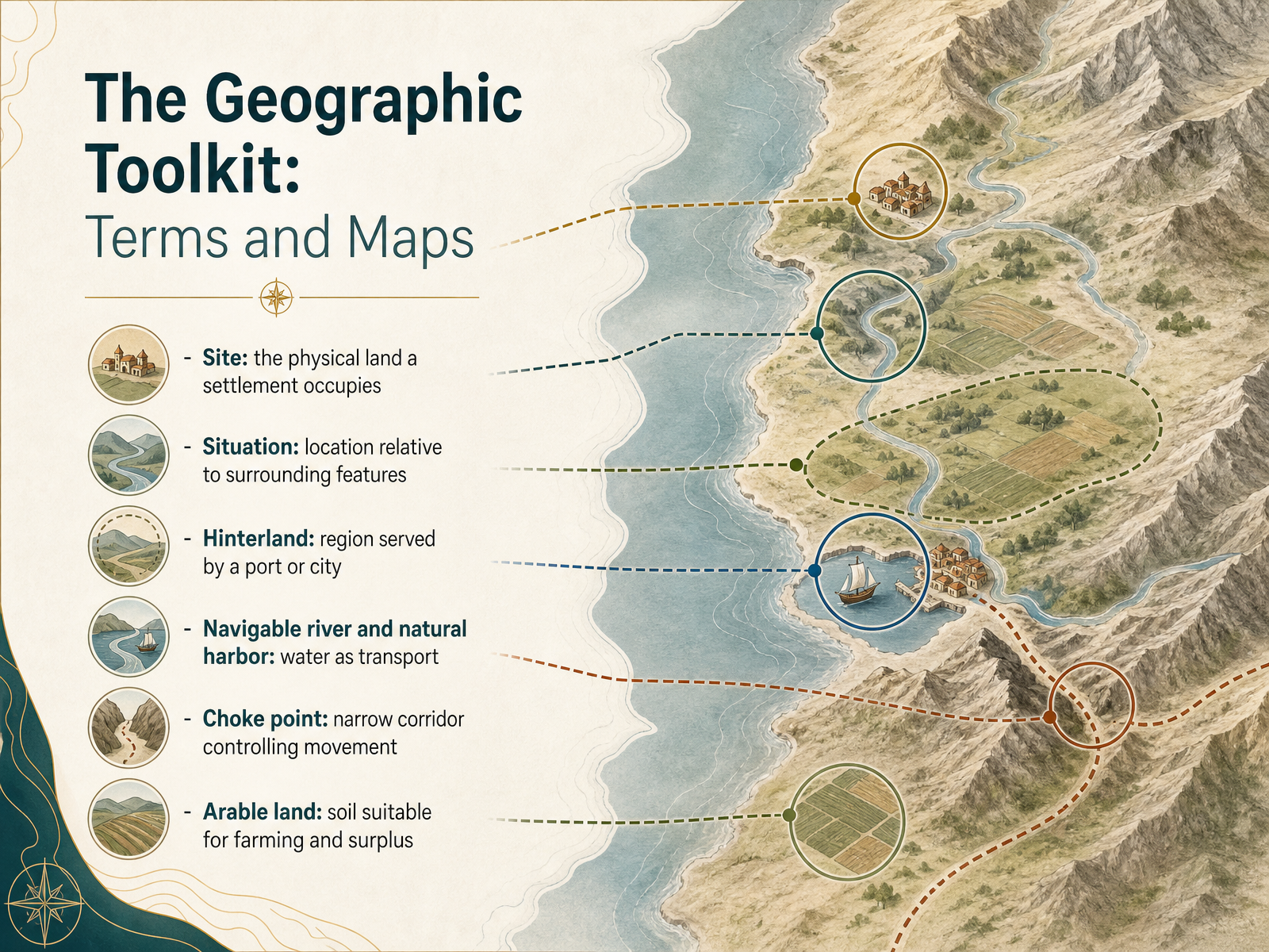 The Geographic Toolkit: Terms and Maps
